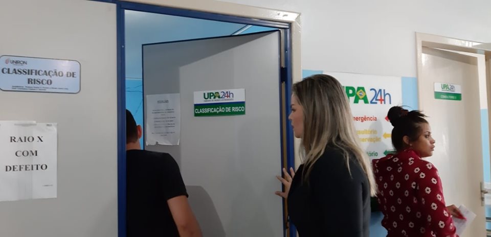 UPA SUL: MÁQUINA DE RAIO-X ESTÁ QUEBRADA HÁ DOIS MESES E ADA DANTAS COBRA CONSERTO COM URGÊNCIA - News Rondônia