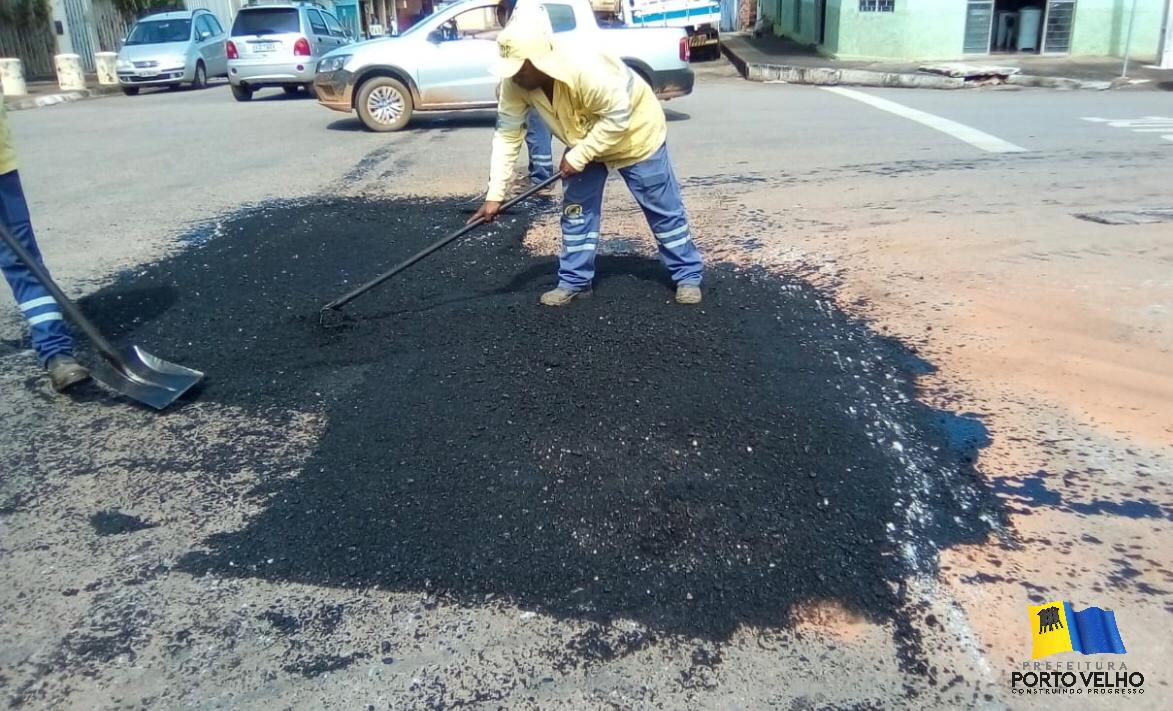 SUOP REALIZA TAPA BURACOS NAS ZONAS SUL E LESTE DE PORTO VELHO - News Rondônia