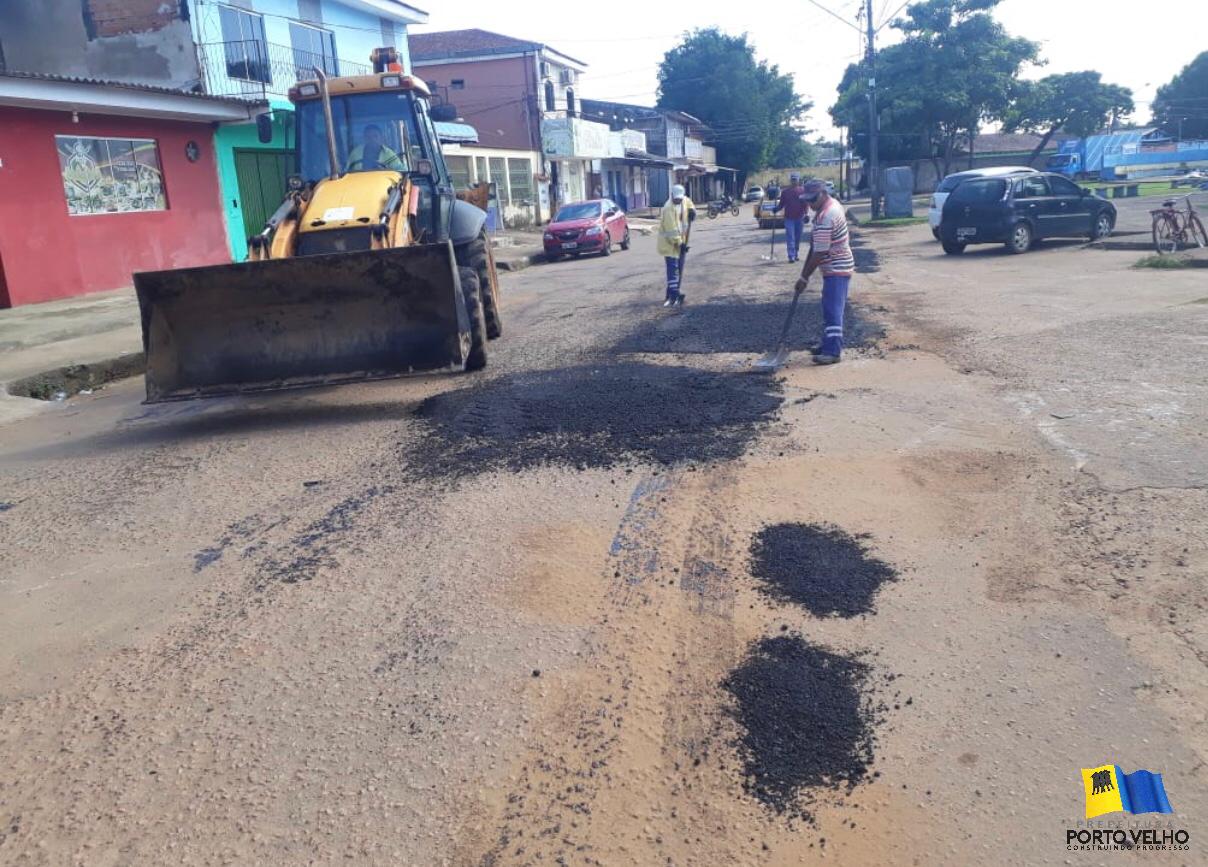 SUOP REALIZA TAPA BURACOS NAS ZONAS SUL E LESTE DE PORTO VELHO - News Rondônia