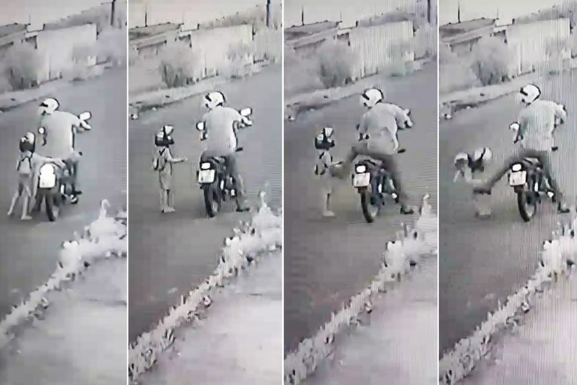 CÂMERAS FLAGRAM PADRASTO CHUTANDO MENINO DE 4 ANOS NO PEITO - VÍDEO - News Rondônia