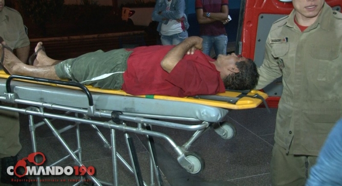BRIGA ENTRE IRMÃOS TERMINA COM UM ESFAQUEADO NA PERNA, EM JI-PARANÁ - News Rondônia