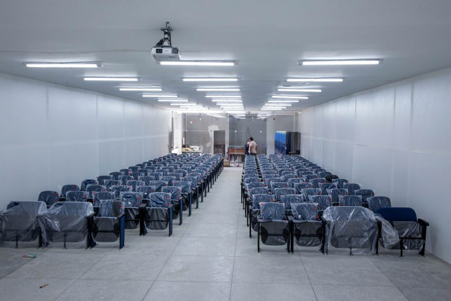 Reforma do Instituto Estadual de Educação Carmela Dutra está em fase de conclusão - News Rondônia