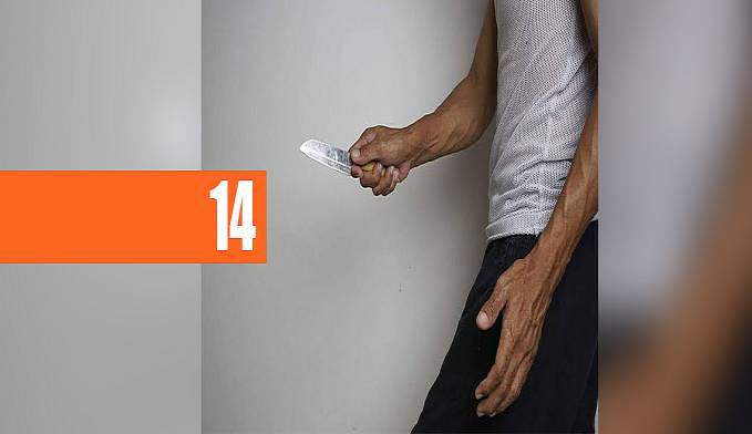 HOMEM QUE 'GOSTA DE MATAR' É PRESO APÓS TENTAR ESFAQUEAR GAROTA - News Rondônia