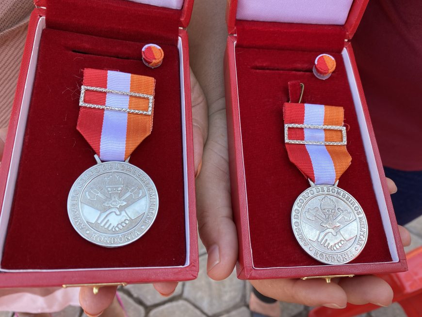 HOSPITAL DE BASE - Lavanderia do Hospital de Base é condecorada com medalha do Corpo de Bombeiros Militar de Rondônia - News Rondônia