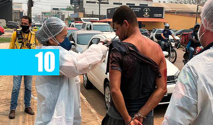 Homem leva facada ao tentar furtar bicicleta; agressor foi preso - News Rondônia
