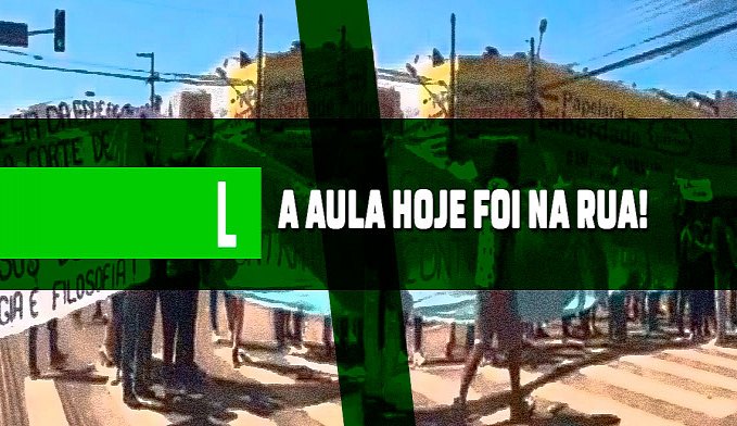 ALUNOS DA UNIR FECHAM, EM PROTESTO CONTRA CORTES NA EDUCAÇÃO, A AVENIDA 7 DE SETEMBRO - News Rondônia