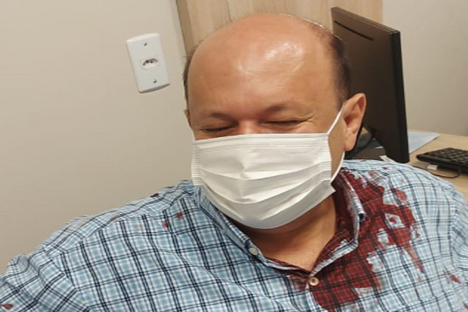 ZEZINHO DA REMA - Empresário é agredido durante roubo em farmácia na capital - News Rondônia
