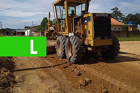 PREFEITURA DE JARU INTENSIFICA RECUPERAÇÃO DE RUAS EM TARILÂNDIA - News Rondônia