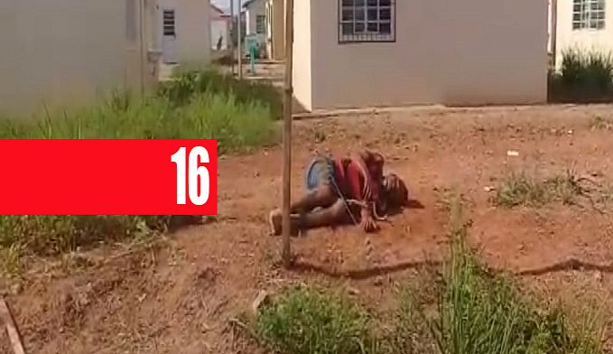 CRISTAL DA CALAMA: HOMEM É ESPANCADO APÓS ROUBO COM ARMA DE BRINQUEDO - VEJA VÍDEO - News Rondônia
