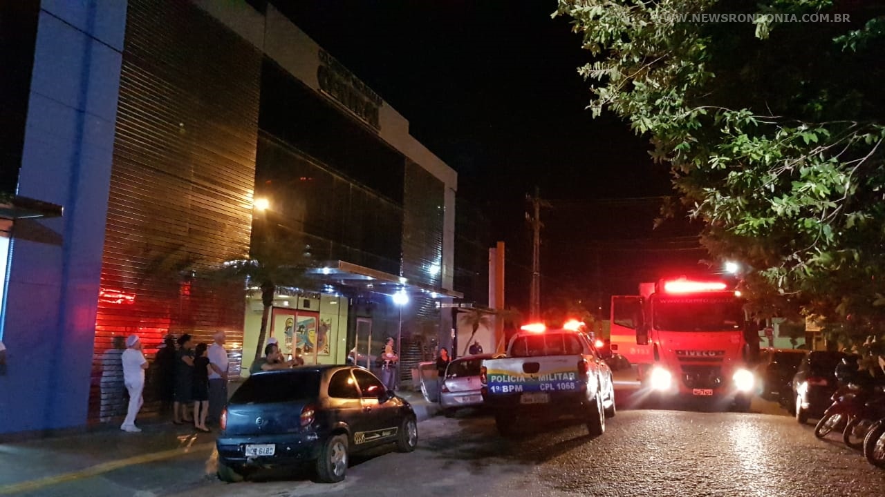 BOMBEIROS SÃO CHAMADOS APÓS PRINCÍPIO DE INCÊNDIO NO HOSPITAL CENTRAL EM PORTO VELHO - News Rondônia
