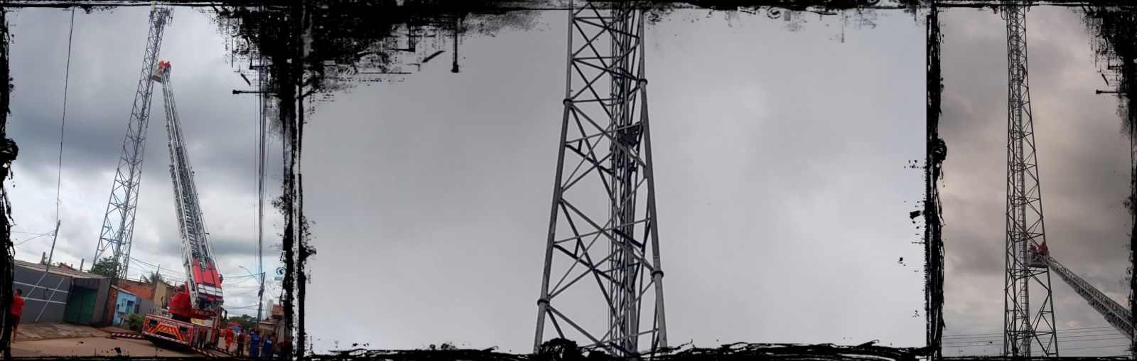ATUALIZADA: Após mais de 2h de negociação suspeito desce de torre - News Rondônia