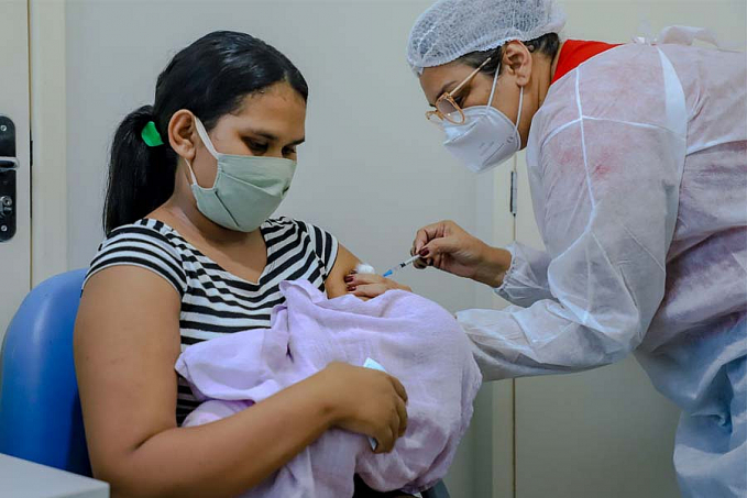 Gestantes e puérperas passam a ser vacinadas no Centro Integrado Materno Infantil em Porto Velho - News Rondônia