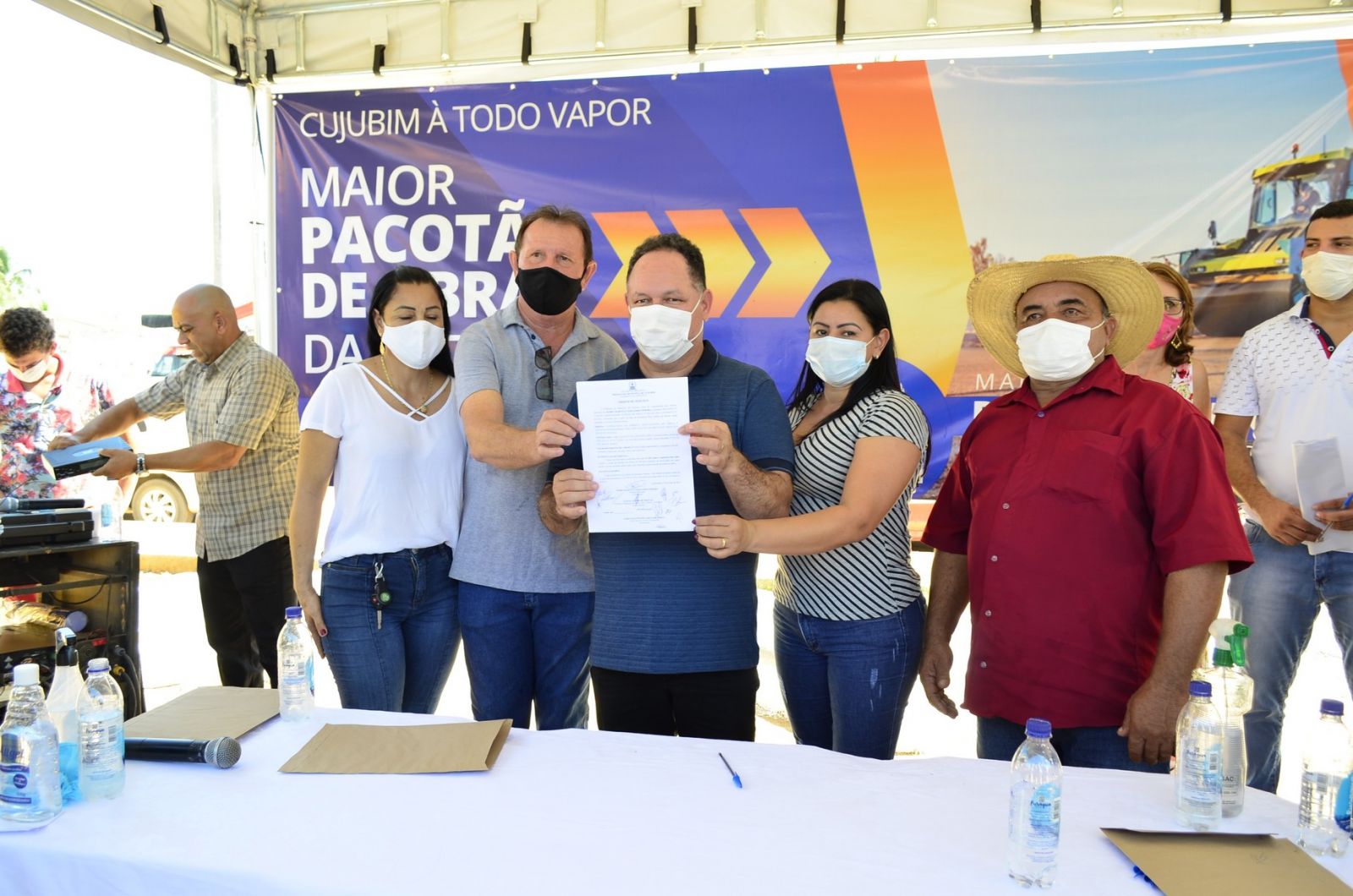 Prefeitura de Cujubim lança o maior pacote de obras da história do Município - News Rondônia