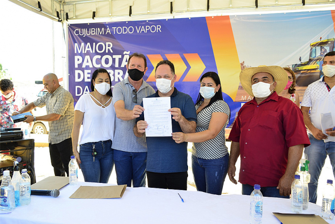 Prefeitura de Cujubim lança o maior pacote de obras da história do Município - News Rondônia