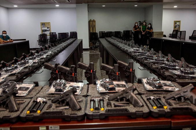 Polícia Penal de Rondônia recebe novos armamentos para atuar em missões do Sistema Penitenciário - News Rondônia