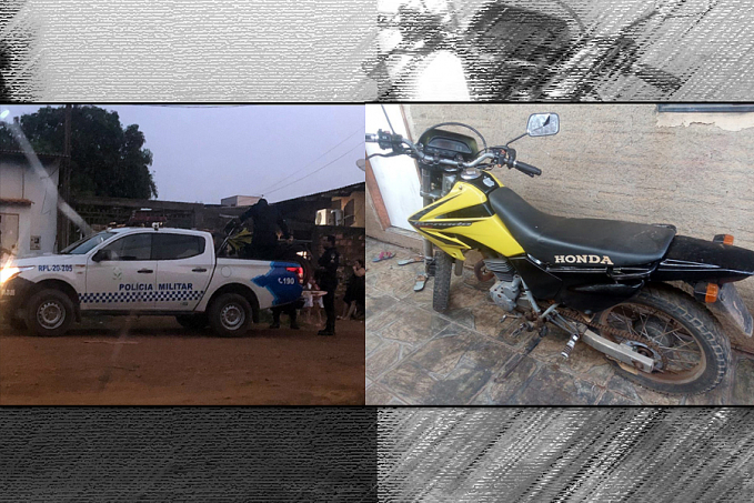 CASA CAIU: Polícia recebe denúncia e recupera moto roubada na zona sul de Porto Velho - News Rondônia