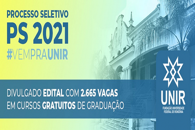 UNIR abre 2.665 vagas para cursos de graduação - News Rondônia