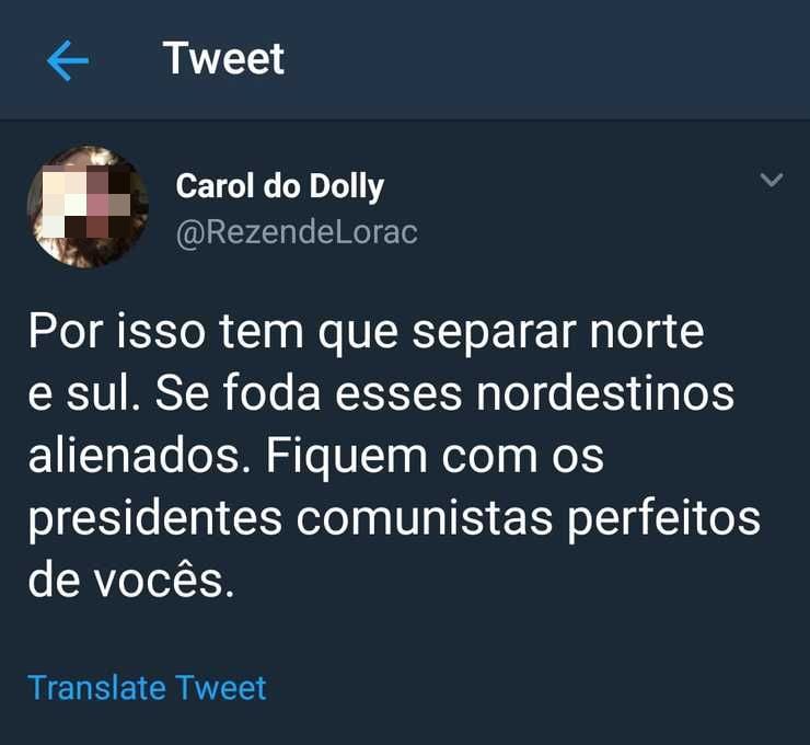 PROFESSORA É DEMITIDA APÓS ATACAR NORDESTINOS NAS REDES SOCIAIS - News Rondônia