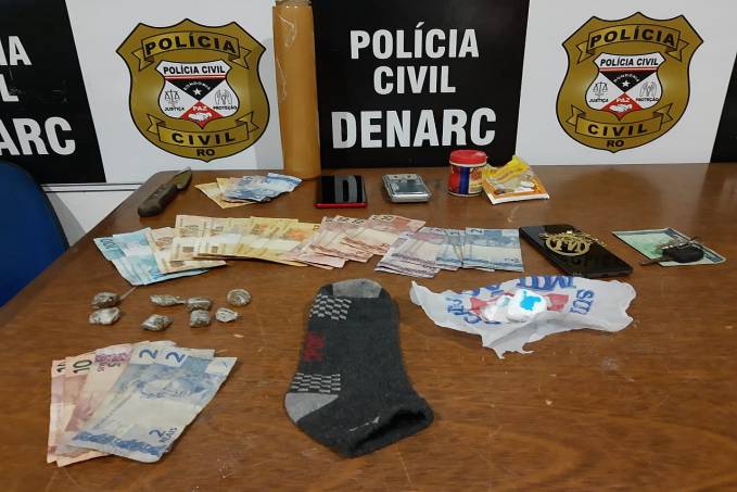 DELIVERY DA DROGA - Cunhados são presos por agentes do DENARC - News Rondônia