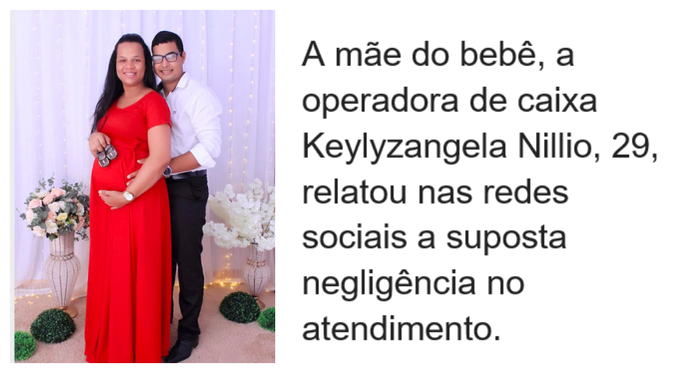 Bebê morre na barriga da mãe em RO; família culpa falta de anestesista - News Rondônia