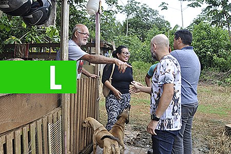 VEREADOR ALEKS PALITOT VISITA ABRIGO DE ANIMAIS - News Rondônia