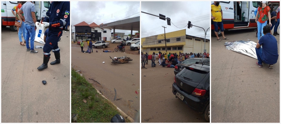 VEJA VÍDEO - Grave acidente de trânsito deixa um morto e vários feridos - News Rondônia