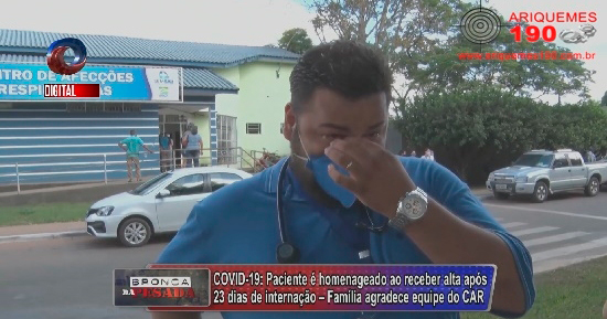 OBRIGADO POR NÃO TER DESISTIDO DE MIM DOUTOR..., DIZ RAPAZ AO ABRIR OS OLHOS APÓS FICAR 11 DIAS INTUBADO COM COVID-19 - VÍDEO - News Rondônia