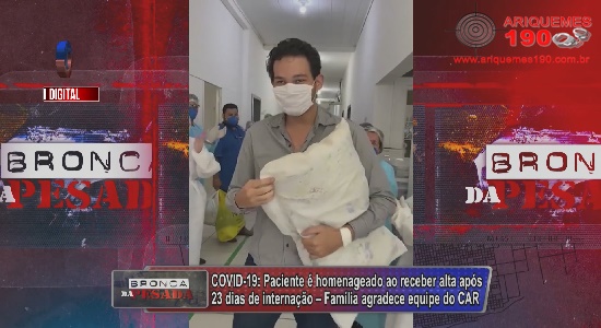 OBRIGADO POR NÃO TER DESISTIDO DE MIM DOUTOR..., DIZ RAPAZ AO ABRIR OS OLHOS APÓS FICAR 11 DIAS INTUBADO COM COVID-19 - VÍDEO - News Rondônia