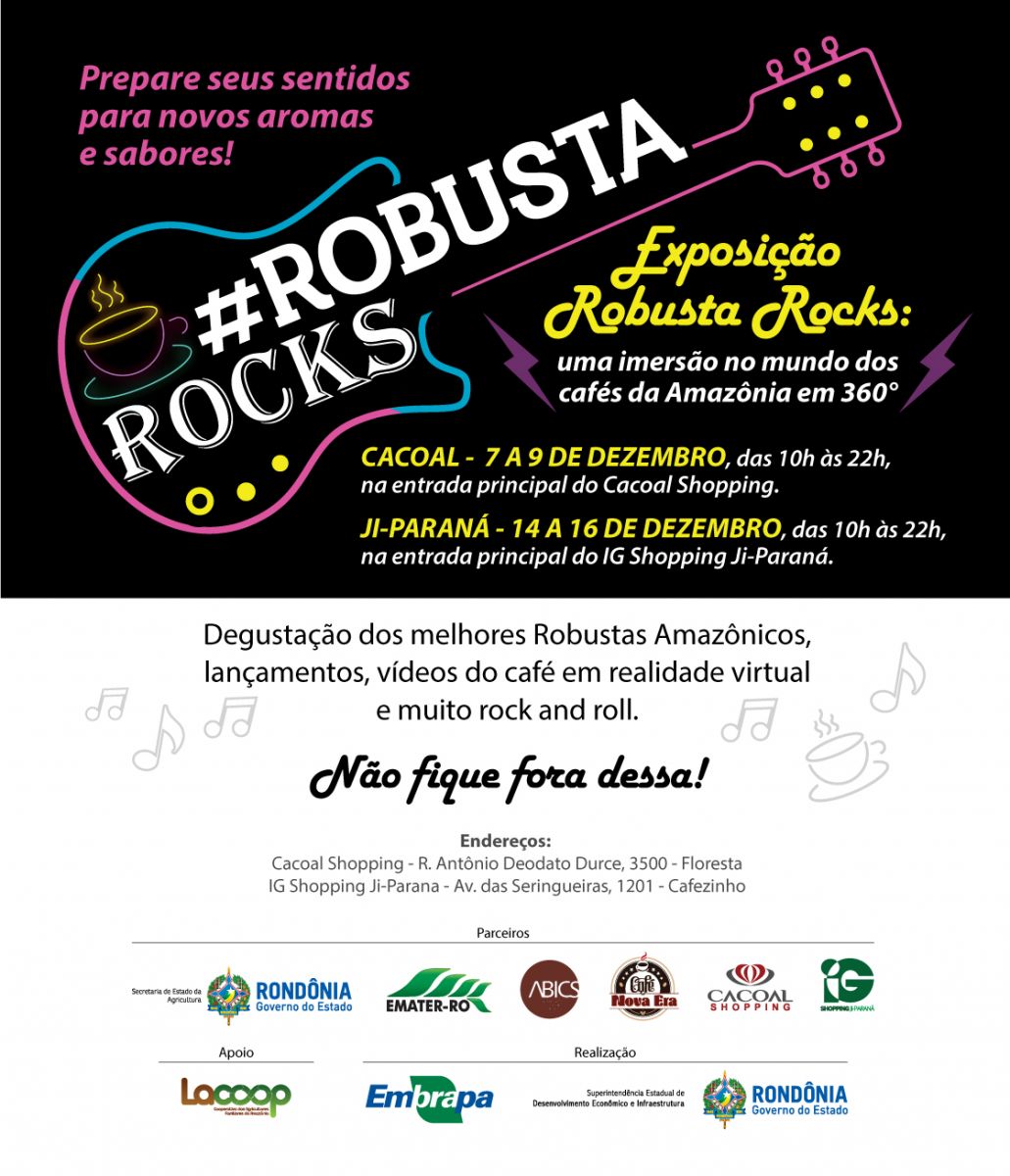 EXPOSIÇÃO ROBUSTA ROCKS CHEGA À CACOAL E JI-PARANÁ EM DEZEMBRO - News Rondônia