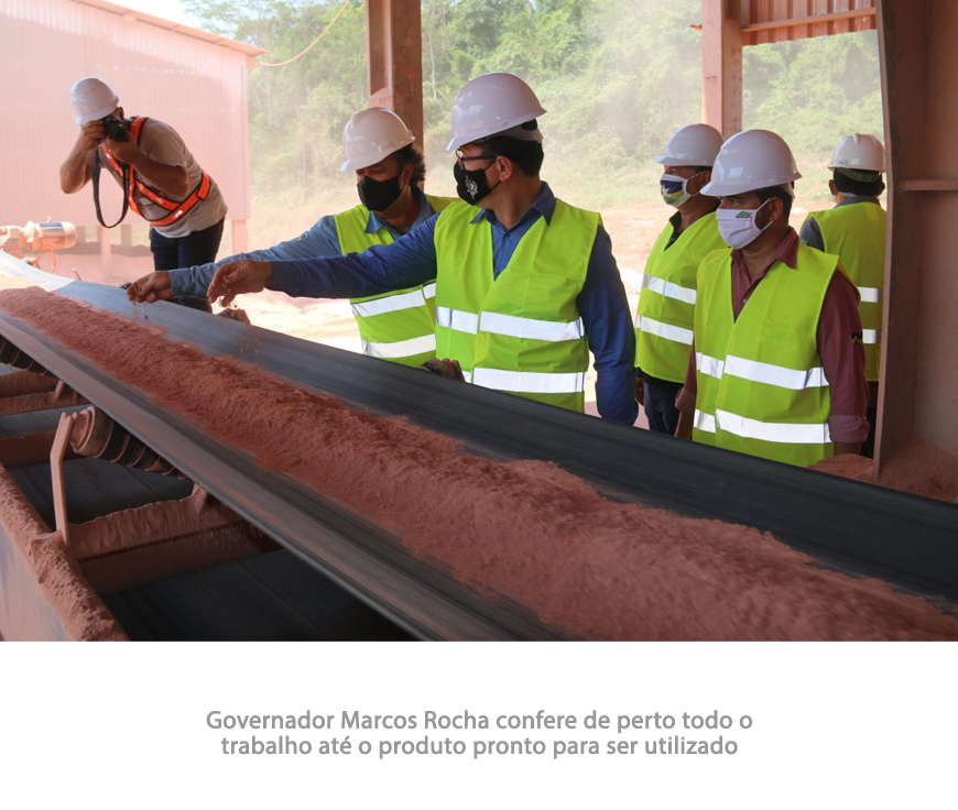 Em Rondônia, Usina de Calcário bate recorde de produção com 160 mil toneladas entregues - News Rondônia
