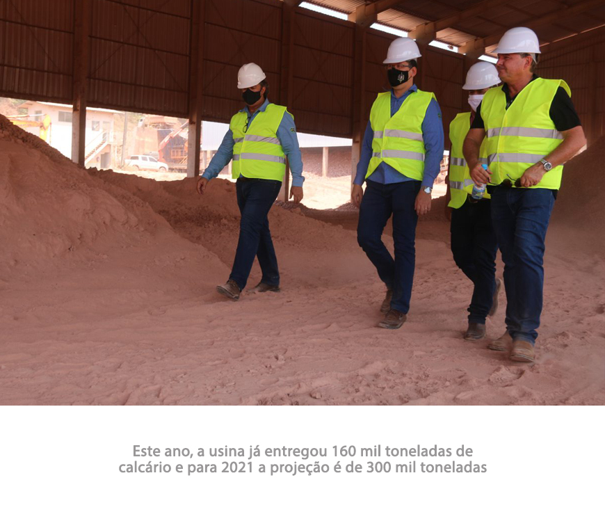 Em Rondônia, Usina de Calcário bate recorde de produção com 160 mil toneladas entregues - News Rondônia