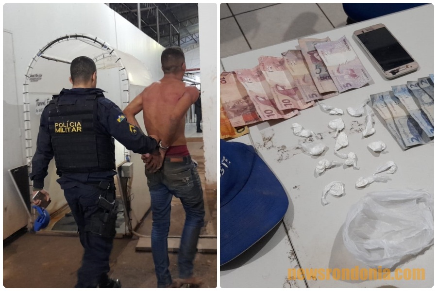 NO COSTA E SILVA: 'Vou perder minha mulher' diz suspeito preso por tráfico em Porto Velho - News Rondônia