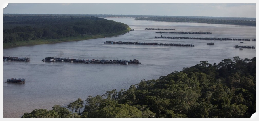 Dragas bloqueiam praticamente todo o leito do Rio Madeira no Amazonas; MPF pede a retirada imediata dos maquinários do local - News Rondônia