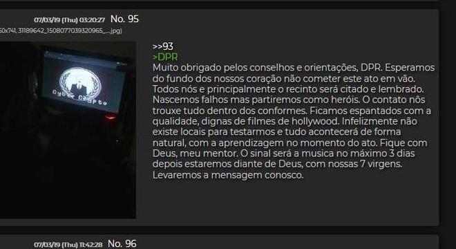 SUZANO: AUTORES DO MASSACRE PARTICIPAVAM DE FÓRUM VIRTUAL EXTREMISTA - News Rondônia