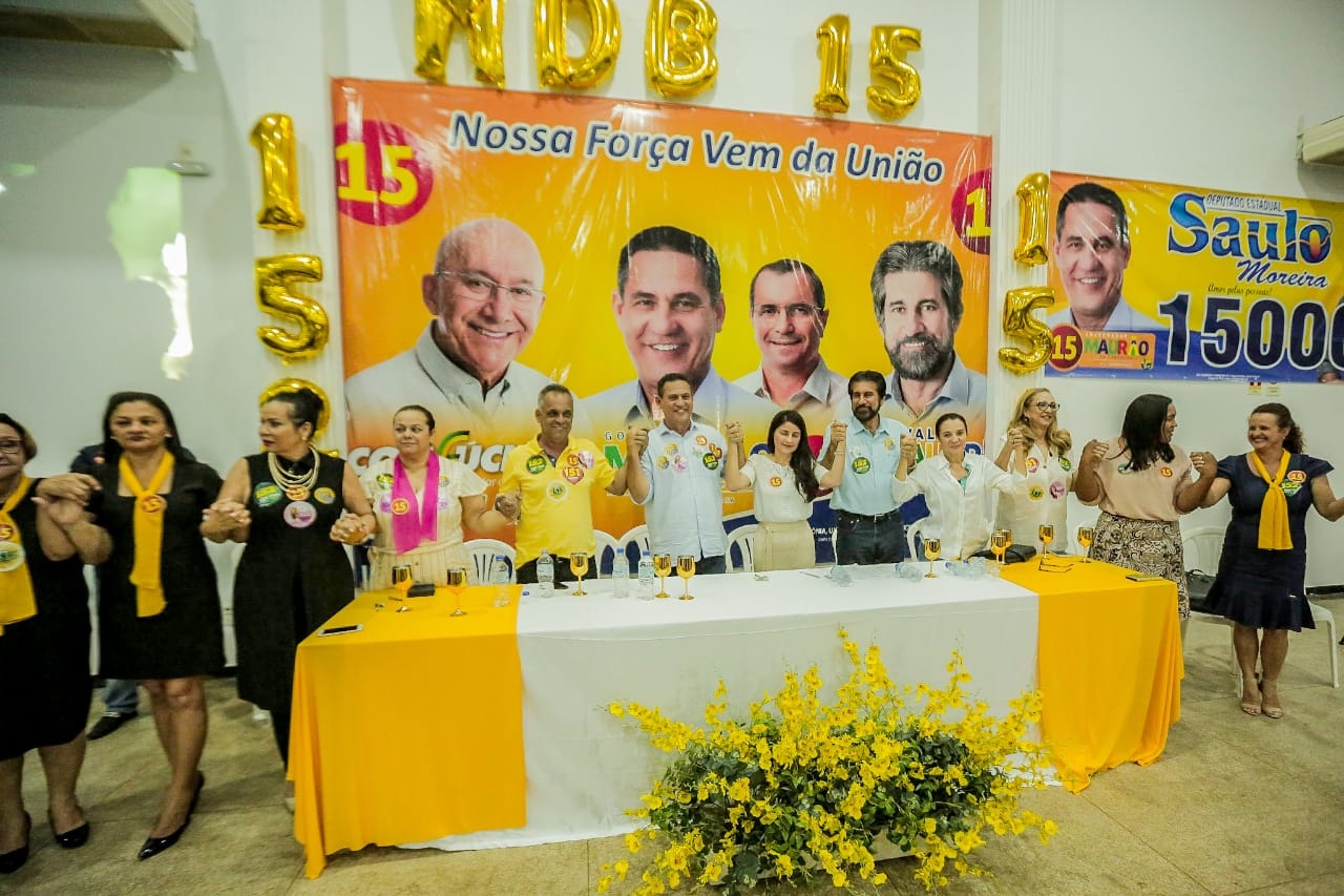 MULHERES DO MDB SE REÚNEM COM MAURÃO DE CARVALHO E REFORÇAM CAMPANHA - News Rondônia