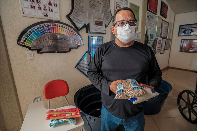 Campanha de arrecadação de alimentos Vacina Contra a Fome segue em ponto de imunização contra a Covid-19 - News Rondônia