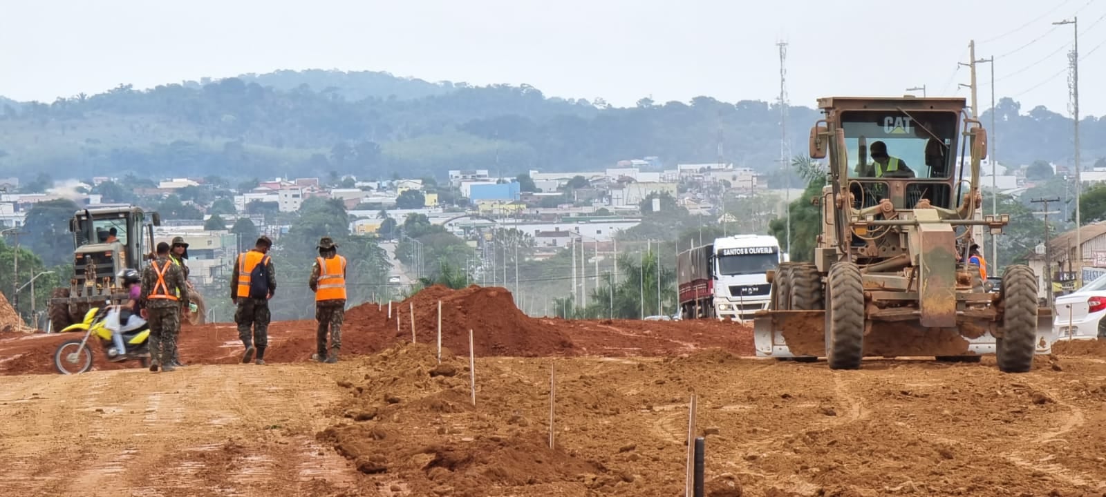 Mais desenvolvimento: Exército trabalha para duplicar BR 364 no setor 08 em Jaru - News Rondônia