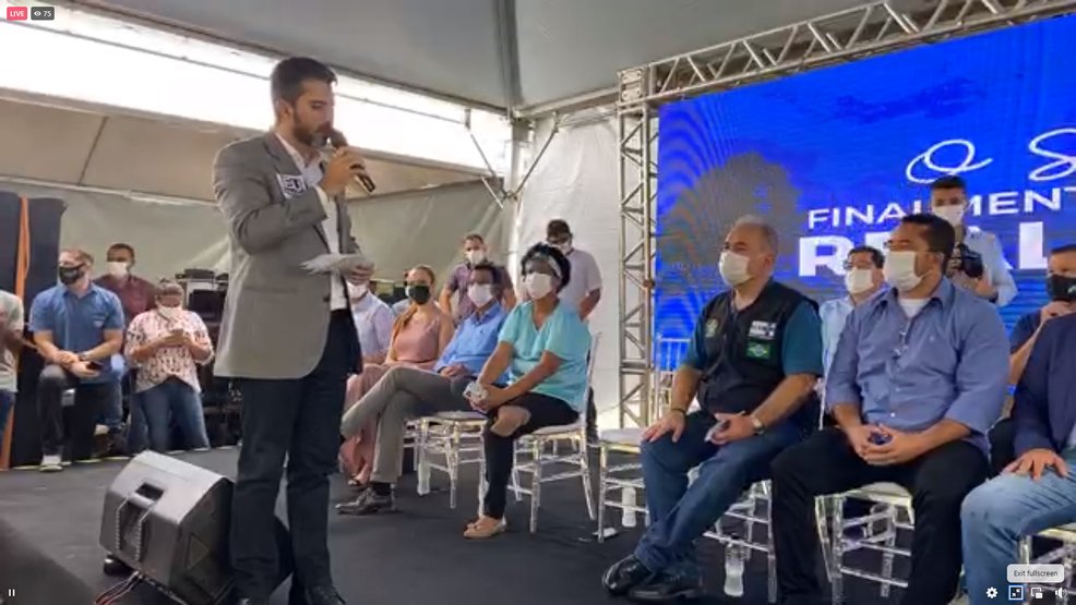 Em Ji-Paraná, Marcos Rogério afirma que o Brasil é referência para o mundo no enfrentamento da Pandemia - News Rondônia