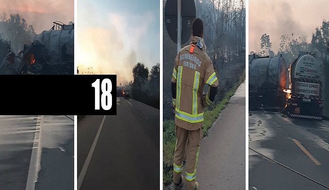 DUAS PESSOAS MORREM EM EXPLOSÃO APÓS COLISÃO DE CARRETAS NA BR-364 - News Rondônia