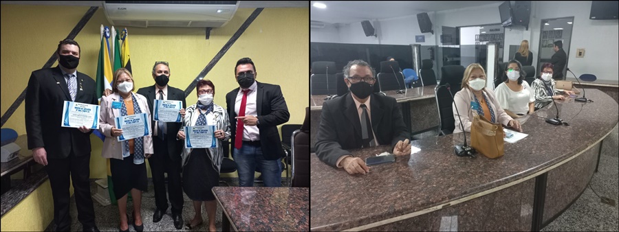 MOÇÃO DE APLAUSOS: vereador Edimilson Dourado homenageia Rotary Club de Porto Velho - News Rondônia