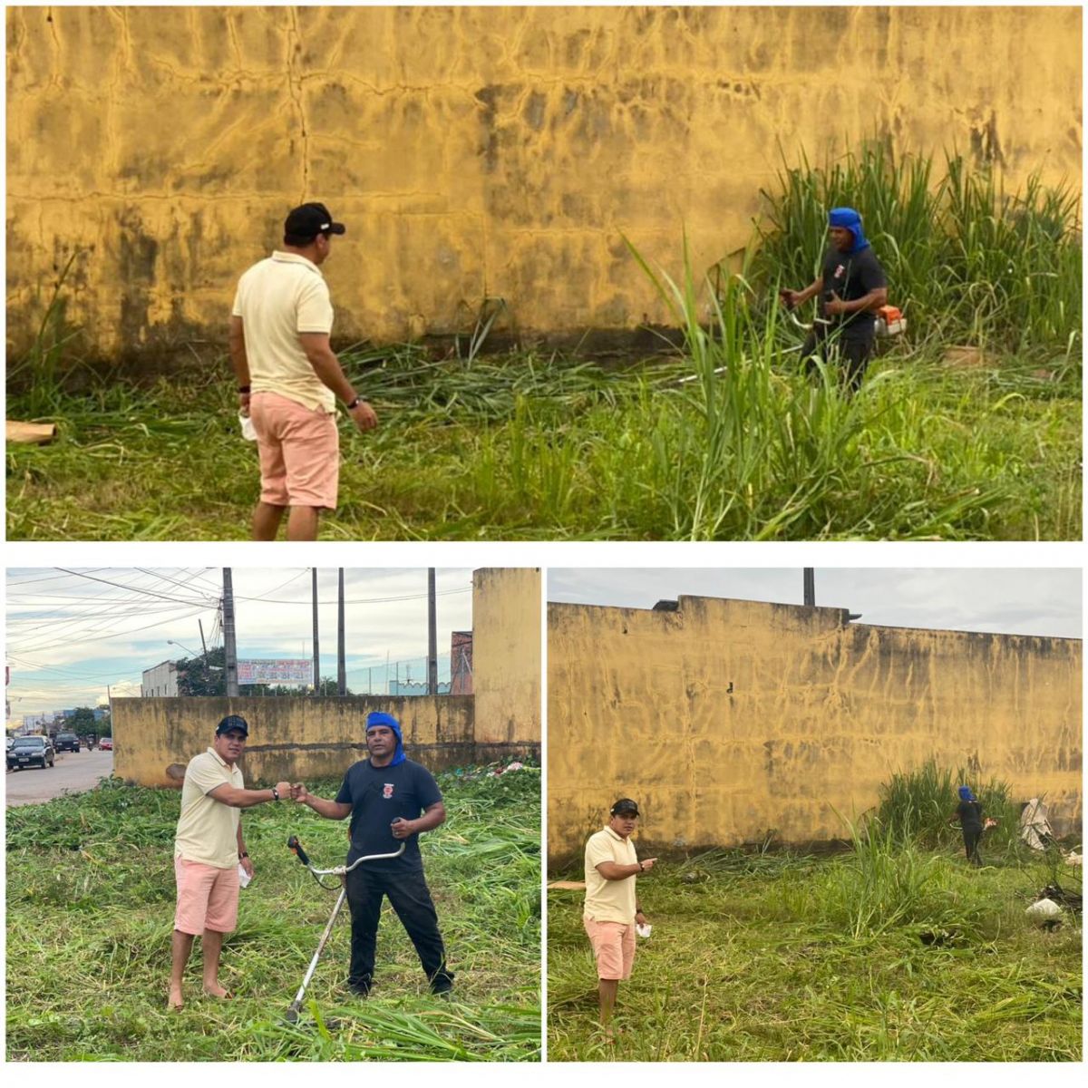 ATUANTE - Limpeza é feita no Campo Florestão pelo vereador Edimilson Dourado - News Rondônia