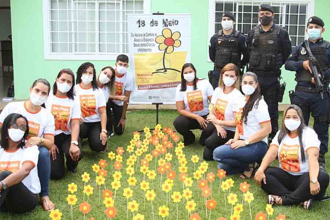 SEMASF e CREAS realizam campanha Faça Bonito em defesa aos direitos das crianças e adolescentes - News Rondônia