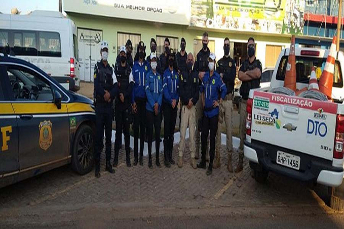 Atividades integradas com a Polícia Militar e com o Detran fiscalizaram pontos estratégicos na região do Cone Sul - News Rondônia