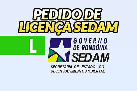 PEDIDO DE LICENÇA DE INSTALAÇÃO JUNTO A SEDAM/RO: A R JONAS EIRELI-ME - News Rondônia
