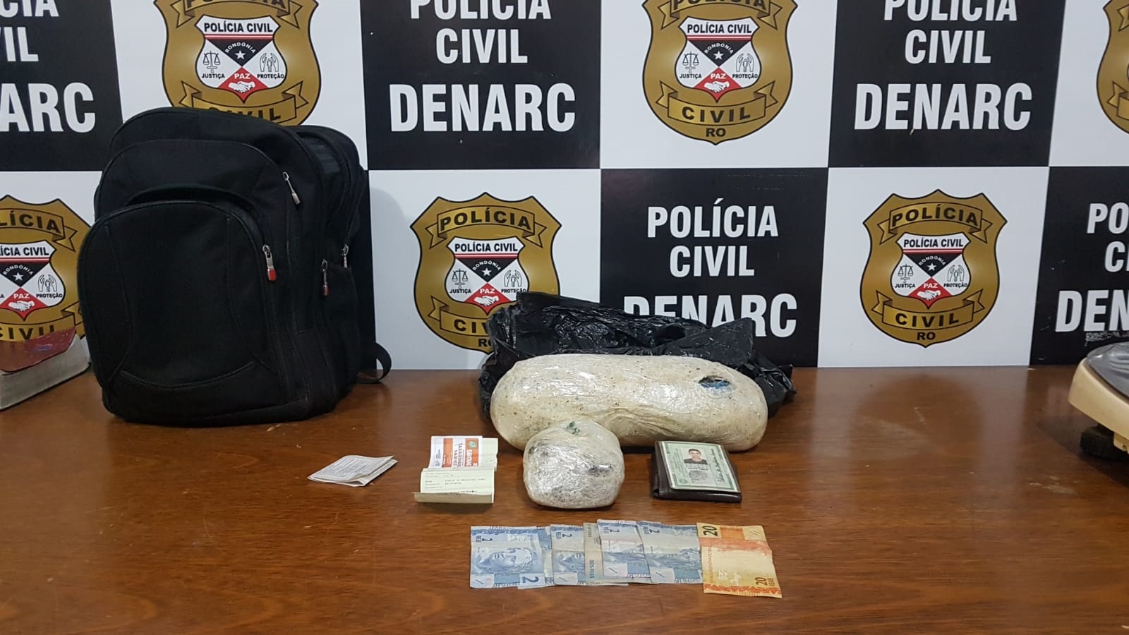 Pinóquio é preso pelo Denarc com droga avaliada em R$10 mil reais - News Rondônia