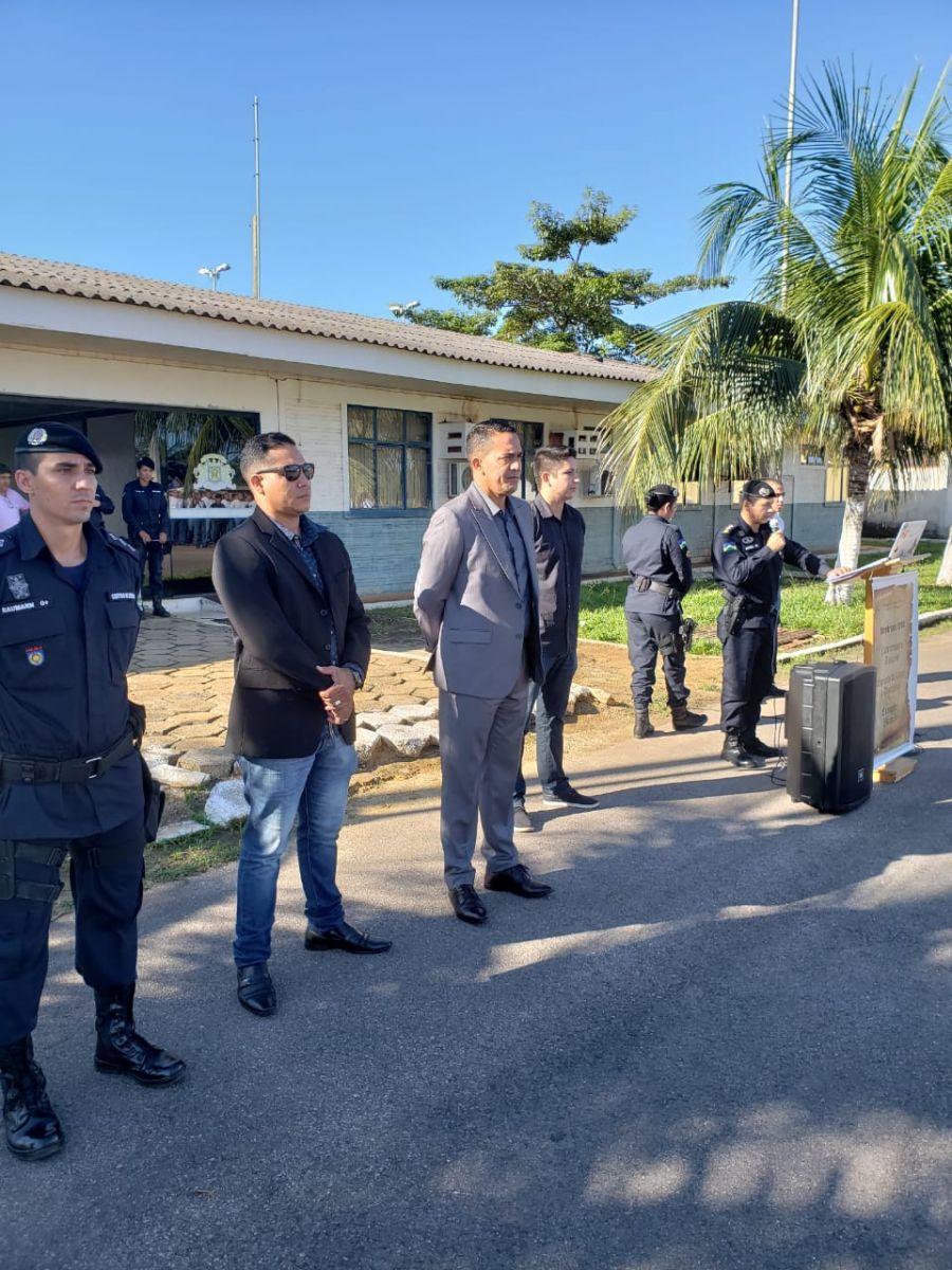 DEPUTADO EYDER BRASIL PARTICIPA DA FORMAÇÃO DO CFSD DA POLÍCIA MILITAR E ENTREGA DE CESTAS BÁSICAS - News Rondônia