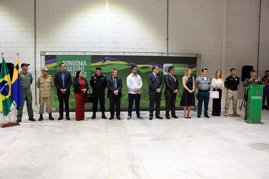 SARGENTO EYDER BRASIL PARTICIPA DA INAUGURAÇÃO DA BASE DO NÚCLEO DE OPERAÇÕES AÉREAS E COMPLEXO ESPORTIVO PROJETO VOAR - News Rondônia