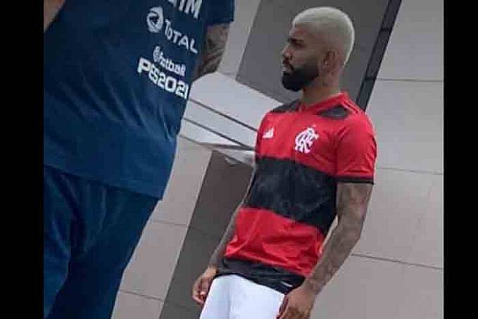 Vaza na internet suposta nova camisa do Flamengo com Gabigol de modelo - News Rondônia