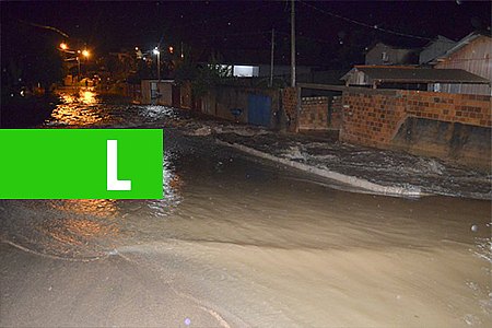 JARU: PRIMEIRA CHEIA DO ANO DO RIO MORORÓ É REGISTRADA NA MADRUGADA DESTA QUARTA FEIRA - News Rondônia
