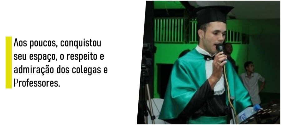 O orgulho da família, que virou docente na UNIRON - News Rondônia